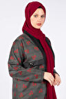 Kadın Jeddah Şal Bordo