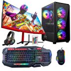 Turbox Tx5261 Intel i5 3470 16GB Ram 256GB SSD 4GB RX560 23.6 inç Curved Oyuncu Masaüstü Bilgisayarı