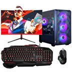 Dragos DRx6801 Ryzen 5 3600 32GB Ram 512GB M.2 NVMe SSD 12GB RTX3060 23.6 inç 165Hz Curved Oyuncu Masaüstü Bilgisayarı