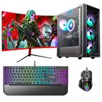 Dragos DRx6797 i5 11400F 32GB Ram 512GB M.2 NVMe SSD 12GB RTX3060 27 inç 165Hz Curved Oyuncu Masaüstü Bilgisayarı