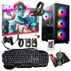 Turbox Tx5280 i5 9400F 16GB Ram 512GB SSD 8GB RX580 23.6 165Hz Curved Oyuncu Masaüstü Bilgisayarı