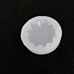 5 Adet - Güneş Kolye Reçine Epoksi Kalıp-delikli - E23