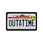 V2  California Outatime - 1bs Kod Logolu Unisex Beyaz Bench (Patch)