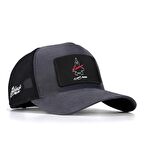 KAAN Lisanslı Antrasit-Siyah Şapka