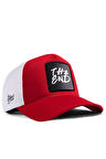  The End Logolu Kırmızı - Beyaz Trucker Şapka