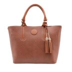 Emma El ve Omuz Çantası Taba