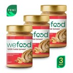 Wefood Şekersiz %100 Fıstık Ezmesi 300gr - 3'lü Paket