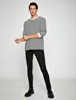 3WAM40070BD Koton Slim Erkek Jean Pantolon SİYAH