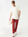 Basic Gabardin Pantolon Düğmeli