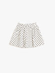 Puantiyeli Mini Etek