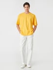Basic Oversize Tişört Bisiklet Yaka Kısa Kollu