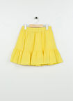 Koton Sarı Kız Çocuk Kısa Desenli Etek 3SKG70036AW