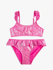 Bikini Set 2 Parça Fırfırlı Parlak
