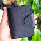 Garbalia Luzern Hakiki Deri Ek Kartlıklı Unisex Cüzdan