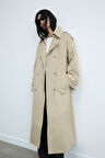 Bej Rowan Trençkot