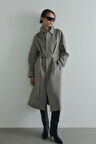 Taş Rue Gömlek Yaka Trençkot