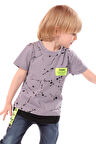 Toontoy Erkek Çocuk Baskılı Tişört