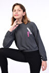 Toontoy Kız Çocuk Baskılı Sweatshirt