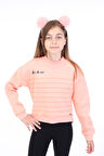 Toontoy Kız Çocuk Baskılı Sweatshirt