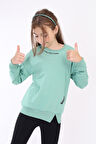 Toontoy Kız Çocuk Baskılı Sweatshirt
