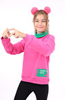 Toontoy Kız Çocuk Baskılı Sweatshirt
