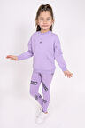 Toontoy Kız Çocuk Nakışlı Taytlı Takım