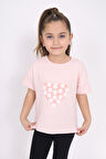 Toontoy Kız Çocuk Baskılı Tişört