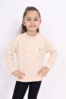 Toontoy Kız Çocuk Nakışlı Sweatshirt