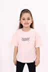 Toontoy Kız Çocuk Baskılı Tişört
