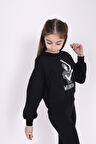 Toontoy Kız Çocuk Baskılı Sweatshirt
