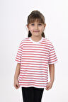 Toontoy Unisex Çocuk Çizgili Tişört