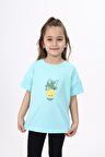 Toontoy Kız Çocuk Baskılı Tişört
