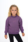 Toontoy Kız Çocuk Nakışlı Sweatshirt