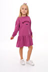 Toontoy Kız Çocuk Nakışlı Elbise