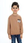 Toontoy Erkek Çocuk Baskılı Sweatshirt