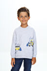 Toontoy Erkek Çocuk Baskılı Sweatshirt