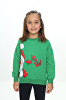 Toontoy Kız Çocuk Baskılı Sweatshirt