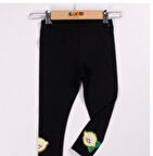 Toontoy Kız Bebe Garni Nakışlı Tayt