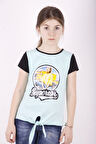 Toontoy Kız Çocuk Superior Baskılı Tişört