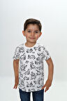 Toontoy Erkek Çocuk Komple Dinazor Baskılı Tişört