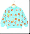 Toontoy Kız Çocuk Harf Baskılı Sweatshirt 