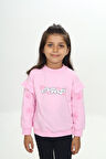 Toontoy Kız Çocuk Fantasy Çiçek Baskılı Sweatshirt