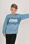 Toontoy Erkek Çocuk Stance Baskılı Sweatshirt