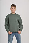 Toontoy Erkek Çocuk Cep Skate Baskılı Sweatshirt