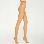 Penti Vega Kadın Desenli Parlak 40 Denye Külotlu Çorap