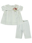 Civil Baby Kız Bebek Takım 6-18 Ay Ekru