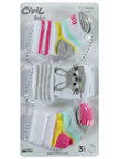 Civil Baby Kız Bebek 3'lü Çorap Set 0-24 Ay Pembe