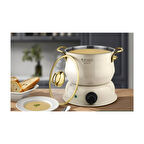 LİNES TECHCHEF 6L KREM ÇOK FONKSİYONLU ELEKTRİKLİ PİŞİRİCİ