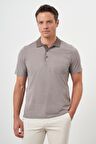  Erkek Bej Trend Cepli Polo Yaka T-Shirt