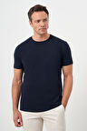  Erkek Lacivert Trend Polo Yaka Cepli Classic Regular Fit T-Shirt